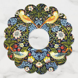 Etiqueta Para Copas De Vino William Morris - Ladrón de fresas, 