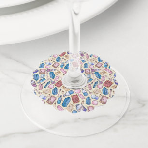 Etiqueta Para Copas De Vino Witchy Wonders Wine Tags
