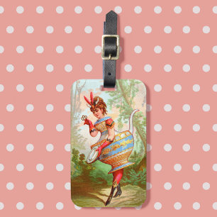Etiqueta para equipaje de Dish Darlings Pottery Qu