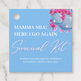 Etiqueta para Kit de Supervivencia de Fiesta de De