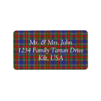Etiqueta para MacBeth Tartan
