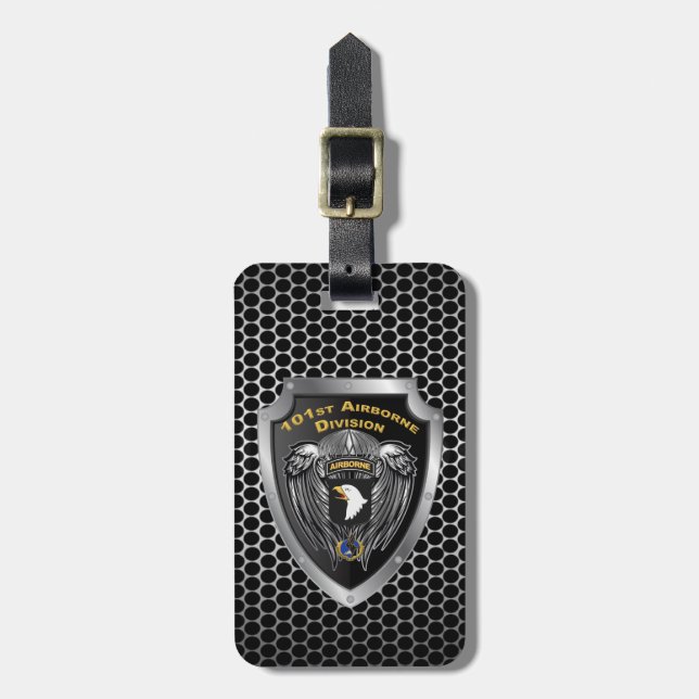 Etiqueta Para Maletas 101ª División Aérea (Frente Vertical)