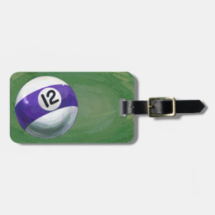 Etiqueta Para Maletas 12 Ball