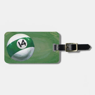Etiqueta Para Maletas 14 Ball