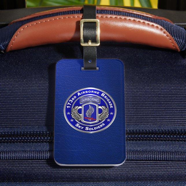 Etiqueta Para Maletas 173.ª Brigada Aérea (Anverso In situ 2)