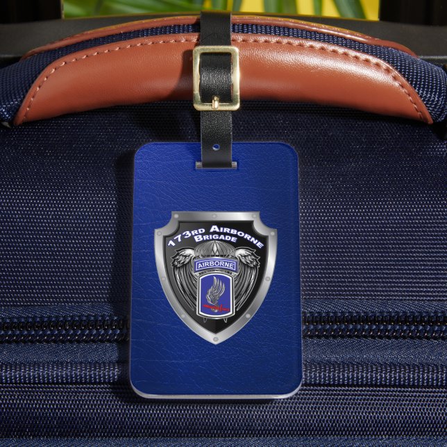 Etiqueta Para Maletas 173.ª Brigada Aérea (Anverso In situ 2)