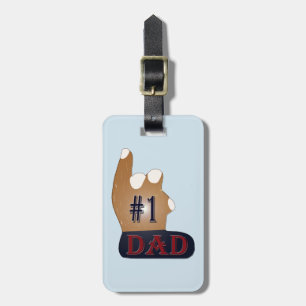 Etiqueta Para Maletas #1 Dad Ebony Teak