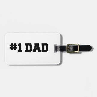 Etiqueta Para Maletas #1 el día de padre feliz del papá el | del número