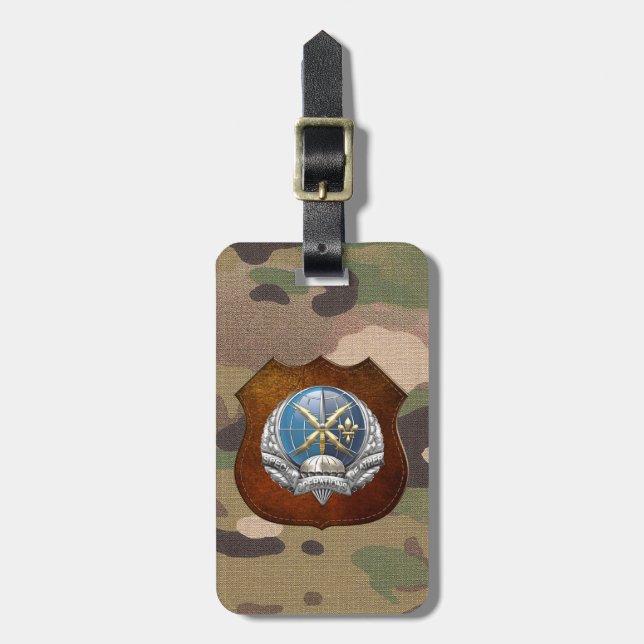 Etiqueta Para Maletas [200] Emblema de SOWT (Frente Vertical)