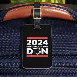 Etiqueta Para Maletas 2024 Regreso del Don Trump 45 47 Presidente de EE.