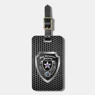 Etiqueta Para Maletas 2.ª División de Infantería "División Indianhead"