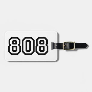 ETIQUETA PARA MALETAS 808