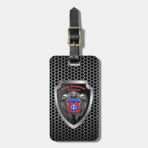 Etiqueta Para Maletas 82 División Aerotransportada 