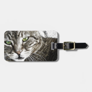 Etiqueta Para Maletas a cat