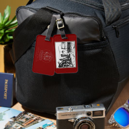 Etiqueta Para Maletas Aan land tekening