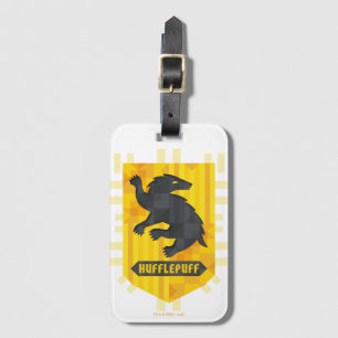 Etiqueta Para Maletas Abstract Geometric HUFFLEPUFF™ Crest