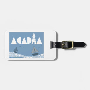Etiqueta Para Maletas Acadia