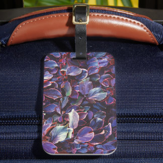 Etiqueta Para Maletas Acalypha Wilkesiana