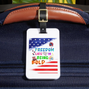 Etiqueta Para Maletas Accesorios de libertad radican en ser audaz
