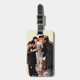 Etiqueta Para Maletas Actriz joven de Hollywood