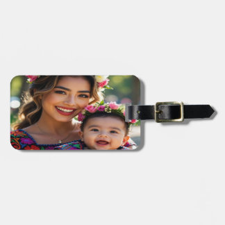 Etiqueta Para Maletas Add Beautiful Baby Photo Personalize