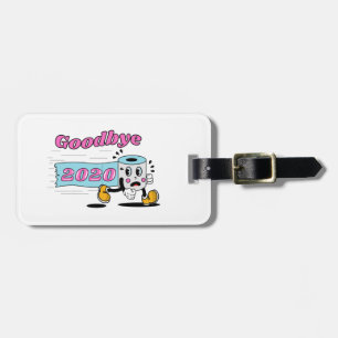 Etiqueta Para Maletas Adiós 2020 - Finalmente terminó