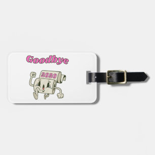 Etiqueta Para Maletas Adiós 2020 - Finalmente terminó