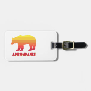 Etiqueta Para Maletas Adirondacks Bear