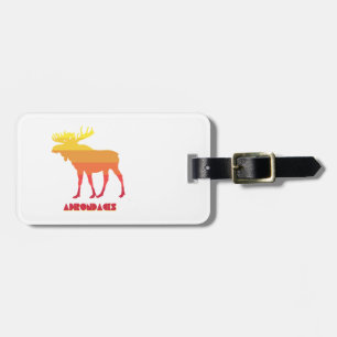 Etiqueta Para Maletas Adirondacks Moose
