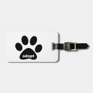 Etiqueta Para Maletas Adopte