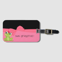 Adorable Rana Cuta en puntos de Polka-Hola Gorgeo