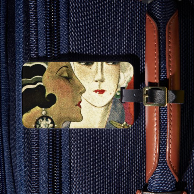 Etiqueta Para Maletas Aer Deco Ladies (Anverso In situ 4)