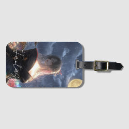 Etiqueta Para Maletas Aesthetic / Dark Fantasy Girl