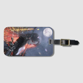 Etiqueta Para Maletas Aesthetic / Dark Fantasy Girl