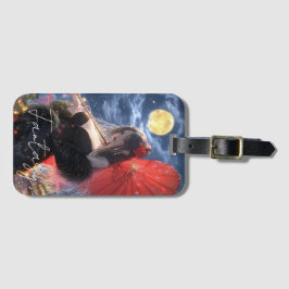 Etiqueta Para Maletas Aesthetic / Dark Fantasy Girl