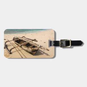 Etiqueta Para Maletas África, Mozambique, isla Mogundula