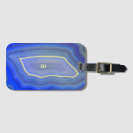 Etiqueta Para Maletas Agate Blue
