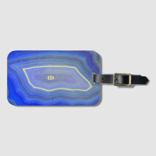 Etiqueta Para Maletas Agate Blue