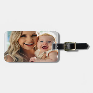 Etiqueta Para Maletas Agregar foto de bebé personalizar personalizado