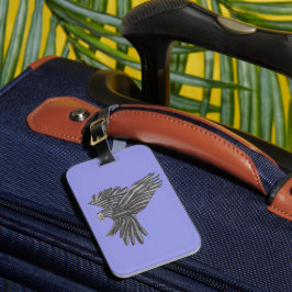 Etiqueta Para Maletas Águila Azul