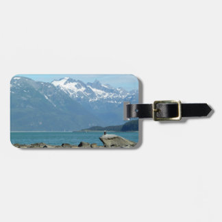 Etiqueta Para Maletas Águila calva en Skagway Alaska