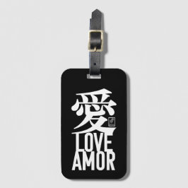 Etiqueta Para Maletas Ai. Amor. Amor.