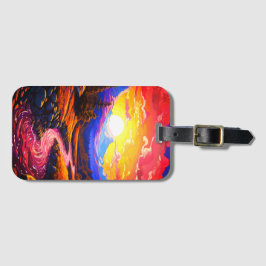 Etiqueta Para Maletas Ai Sunset