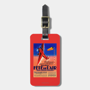 Etiqueta Para Maletas Airshow que ofrece el poste promocional de Haryse