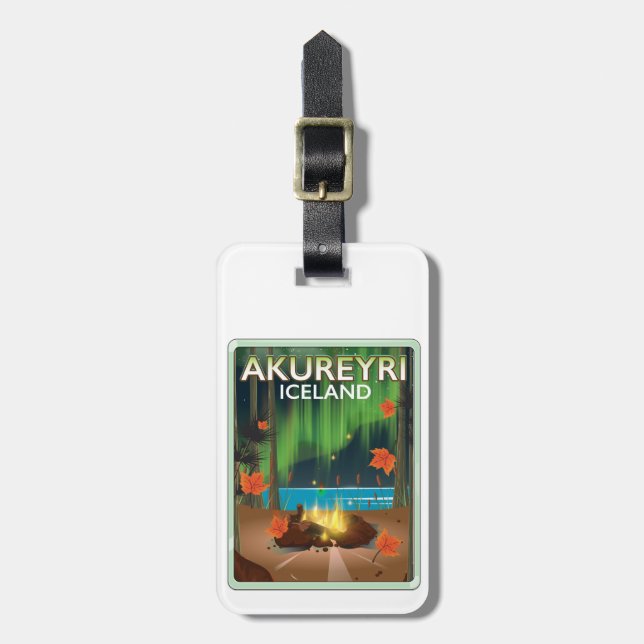 Etiqueta Para Maletas Akureyri (Frente Vertical)