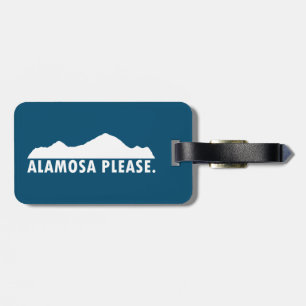 Etiqueta Para Maletas Alamosa Colorado Please
