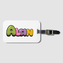 Etiqueta Para Maletas Alan