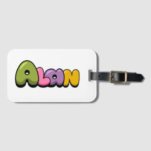 Etiqueta Para Maletas Alan