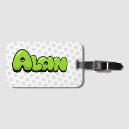 Etiqueta Para Maletas Alan