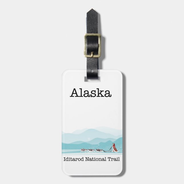 Etiqueta Para Maletas Alaska (Frente Vertical)